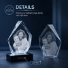 RememPaws Faceted Prestige Crystal Memorial Keepsake